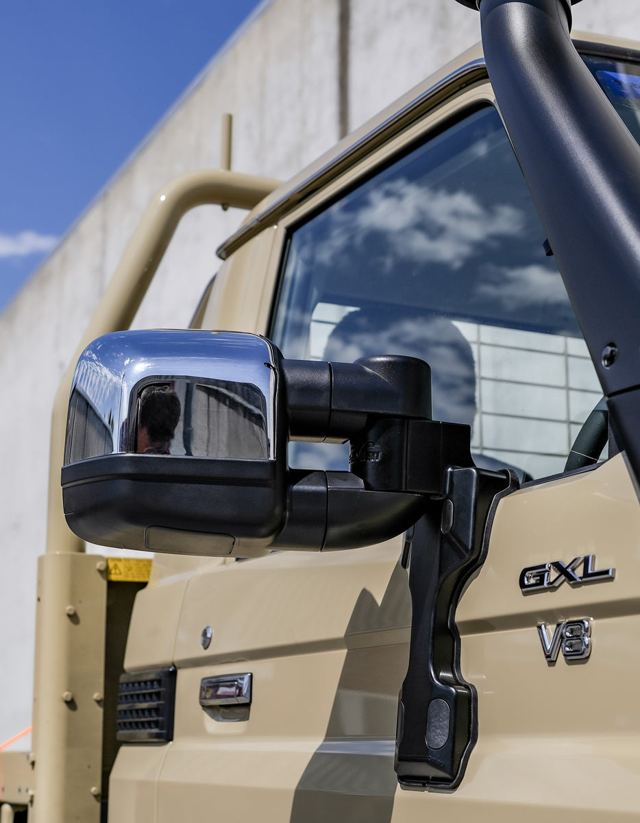 Toyota Landcruiser 79 Series Clearview Towing Mirrors – Canyon Off-Road