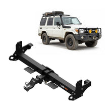 Load image into Gallery viewer, TAG Extreme Recovery Towbar & Direct Fit Wiring for Toyota Landcruiser 76 Series Wagon (03/2007 - On)