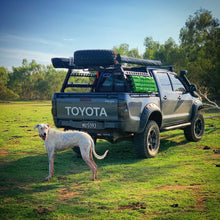 Load image into Gallery viewer, Toyota Hilux (2005-2015) OzRoo Tub Rack - Half Height & Full Height