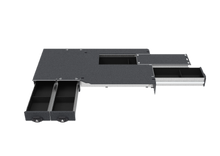 Load image into Gallery viewer, Toyota Hiace (2005-2019) Full Van 4WD Interiors Fixed Floor Side Drawers & Single Roller Floor Rear Drawers Van
