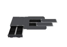 Load image into Gallery viewer, Toyota Hiace (2019-2025) Full Van 4WD Interiors Fixed Floor Side Drawers & Dual Roller Floor Rear Drawers Van