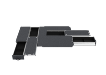 Load image into Gallery viewer, Toyota Hiace (2019-2025) Full Van 4WD Interiors Single Roller Floor Side Drawers & Single Roller Floor Rear Drawers Van