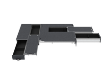 Load image into Gallery viewer, Toyota Hiace (2005-2019) Full Van 4WD Interiors Single Roller Floor Side Drawers & Single Roller Floor Rear Drawers Van