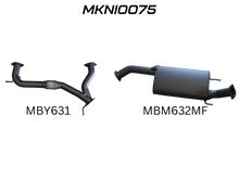 Load image into Gallery viewer, Nissan Patrol (2010-2026) Y62 V8 5.6L MID SECTION Manta Exhaust