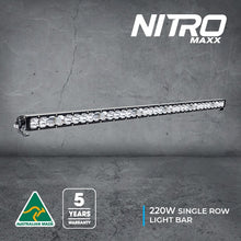 Load image into Gallery viewer, Ultra Vision Nitro Maxx 220W 52″ Single Row Light Bar
