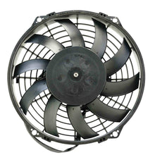 Load image into Gallery viewer, SPAL Universal Fan 09" Fan Skew Blade Push 12V (590CFM) (52mm Deep)