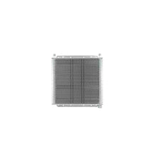 Load image into Gallery viewer, Universal Trans Oil Cooler Kit Trans Oil Cooler - 280 x 255 x 19mm (-6 AN fittings) suits 11" SPAL Fan, Temp Switch Boss
