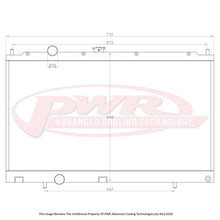 Load image into Gallery viewer, Mitsubishi Evo 7-9 (2001-2007) 42mm Radiator