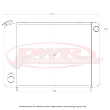 Load image into Gallery viewer, Ford Cortina TE - TF 6CYL (1976-1982) 55mm Radiator with 16" SPAL Fan Mounts