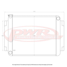 Load image into Gallery viewer, Holden HJ - HZ V8 (1971-1980) 55mm Crossflow Radiator