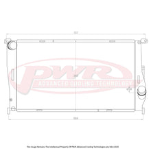 Load image into Gallery viewer, BMW 335i E90 Twin Turbo (2007-2013) 42mm Radiator