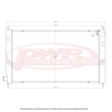 Load image into Gallery viewer, Mitsubishi Evo 10 (2007-2016) 42mm Radiator