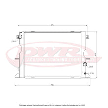 Load image into Gallery viewer, Land Rover Defender (1998-2006) TD5 PWR 55mm Radiator