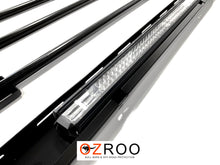 Load image into Gallery viewer, Toyota Hilux (2015-2024) GUN Dual Cab ULTIMATE Roof Rack - Integrated Light Bar & Side lights