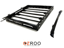 Load image into Gallery viewer, Toyota Hilux (1997-2015) KZN & KUN Dual Cab ULTIMATE Roof Rack - Integrated Light Bar & Side lights