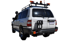 Load image into Gallery viewer, Toyota Landcruiser 105 Series (1990-2007) LHS Outback Accessories Single Wheel Carrier