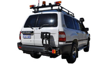 Load image into Gallery viewer, Toyota Landcruiser 100 Series (1997-2007) RHS IFS Outback Accessories Single Wheel Carrier

