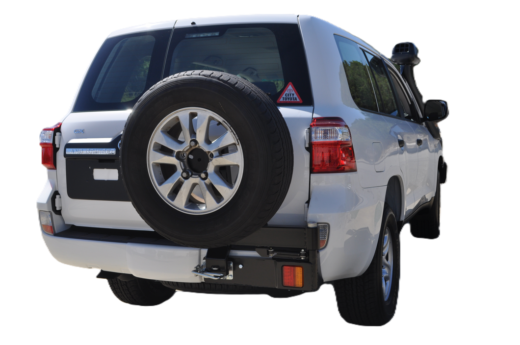Toyota Landcruiser 75 Series (1990-2025)  Troopie Outback Accessories Single Wheel Carrier