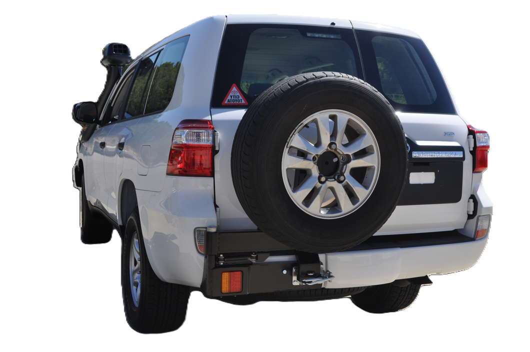 Toyota Landcruiser 200 Series (2007-2012) LHS GXL Outback Accessories Single Wheel Carrier