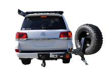 Load image into Gallery viewer, Toyota Landcruiser 200 Series (2015-2022) RHS VX/Sahara Outback Accessories Single Wheel Carrier
