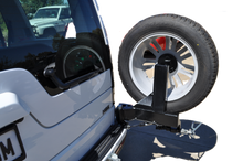Load image into Gallery viewer, Toyota Landcruiser 100 Series (1997-2007) LHS IFS Outback Accessories Single Wheel Carrier