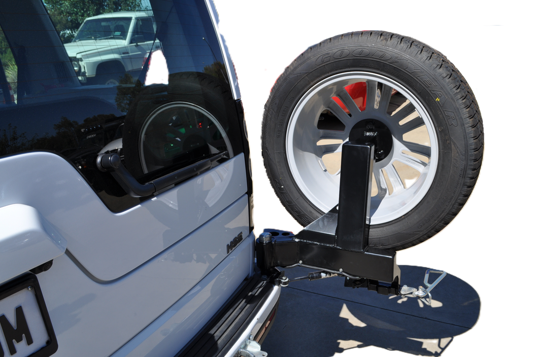 Toyota Landcruiser 105 Series (1990-2007) RHS  Outback Accessories Single Wheel Carrier
