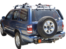 Load image into Gallery viewer, Nissan Pathfinder (1995-2005) LHS R50 Outback Accessories Single Wheel Carrier