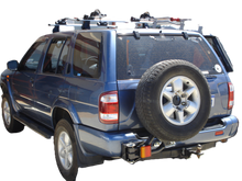 Load image into Gallery viewer, Nissan Pathfinder (1995-2005) LHS R50 Outback Accessories Single Wheel Carrier
