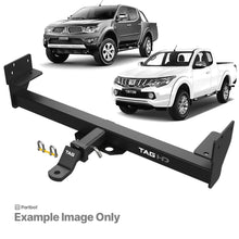Load image into Gallery viewer, TAG Heavy Duty Towbar & Direct Fit Wiring for Mitsubishi Triton ML MN No Rear Step (07/2006 - 04/2015)