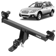 Load image into Gallery viewer, TAG Heavy Duty Towbar & Direct Fit Wiring Kit for Subaru Outback (09/2009 - 01/2015)