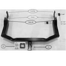 Load image into Gallery viewer, TAG Heavy Duty Towbar & Universal Wiring Harness for Toyota Hilux Camper Conversion (01/2005 - on)
