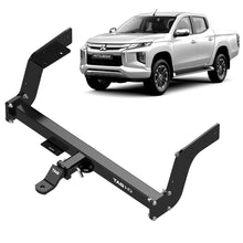 Load image into Gallery viewer, TAG Heavy Duty Towbar & Direct Fit Wiring for Mitsubishi Triton MQ Series With Rear Bumper Step (05/2015 - 11/2018)