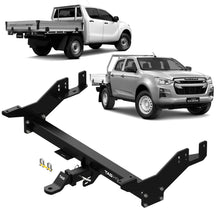 Load image into Gallery viewer, TAG Towbar & Direct Fit Wiring For Isuzu D-max and Mazda BT-50 Models with Extended Tray or Canopy (07/2020 - On)