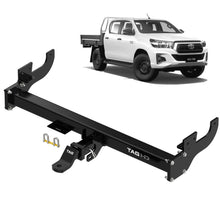 Load image into Gallery viewer, TAG Heavy Duty Towbar & Direct Fit Wiring For Toyota Hilux Models With No Rear Bumper Step (08/2008 - 09/2015)