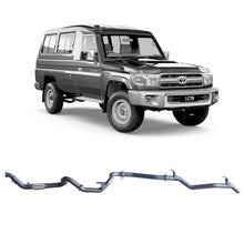 Load image into Gallery viewer, Redback Extreme Duty Exhaust for Toyota Landcruiser 78 Series Troop Carrier (03/2007 - 10/2016)