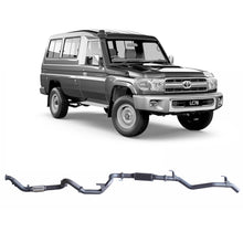 Load image into Gallery viewer, Redback Extreme Duty Exhaust for Toyota Landcruiser 78 Series Troop Carrier (03/2007 - 10/2016)