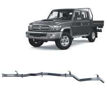 Load image into Gallery viewer, Redback Extreme Duty Exhaust for Toyota Landcruiser 79 Series Single and Double Cab (11/2016 - on)