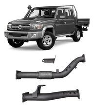 Load image into Gallery viewer, Redback Extreme Duty Exhaust DPF Adaptor Kit for Toyota Landcruiser 76 Series Wagon, 79 Series Single and Double Cab (11/2016 - on)