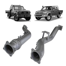 Load image into Gallery viewer, Redback Extreme Duty 4" Exhaust Turbo Back Kit for Toyota Landcruiser 79 Series (2016 - on)