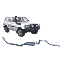 Load image into Gallery viewer, Redback 4x4 Extreme Duty Exhaust for Toyota Landcruiser 80 Series 4.2L 1HD-T/FT (01/1990 - 02/1998)