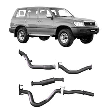 Load image into Gallery viewer, Redback Extreme Duty Exhaust for Toyota Landcruiser 105 Series Wagon (03/1998 - 10/2007)