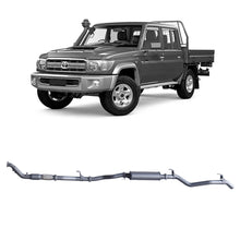 Load image into Gallery viewer, Redback Extreme Duty Exhaust for Toyota Landcruiser 79 Series Double Cab (01/2012 - 10/2016)