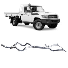Load image into Gallery viewer, Redback 4x4 Extreme Duty Twin Exhaust for Toyota Landcruiser (01/2007 - 10/2016)