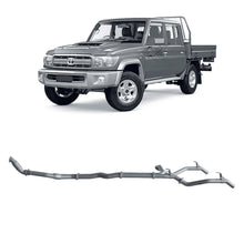Load image into Gallery viewer, Redback Extreme Duty Twin Exhaust for Toyota Landcruiser 79 Series Double Cab (10/2012 - 10/2016)