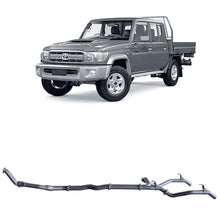 Load image into Gallery viewer, Redback Extreme Duty Twin Exhaust for Toyota Landcruiser 79 Series Double Cab (10/2012 - 10/2016)