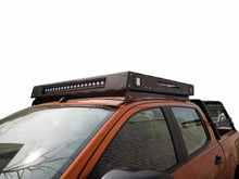 Load image into Gallery viewer, Nissan Navara (2007-2019) D40 & NP300 Dual Cab ULTIMATE Roof Rack - Integrated Light Bar & Side lights