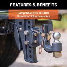 Load image into Gallery viewer, CURT Replacement Rebellion XD Accessory Mount Pins