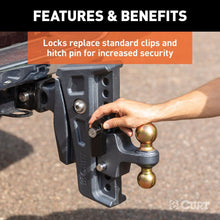 Load image into Gallery viewer, CURT Rebellion XD Tongue And Hitch Lock Set