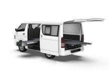 Load image into Gallery viewer, Toyota Hiace (2005-2019) Full Van 4WD Interiors Single Roller Floor Side Drawers & Dual Roller Floor Rear Drawers Van