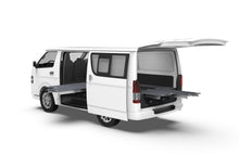 Load image into Gallery viewer, Toyota Hiace (2005-2019) Full Van 4WD Interiors Dual Roller Floor Side Drawers & Dual Roller Floor Rear Drawers Van